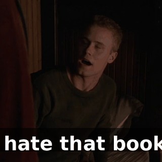 I hate that book.