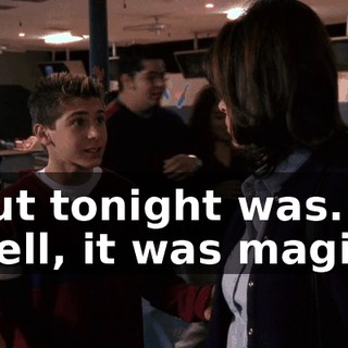 but tonight was... well, it was magic.