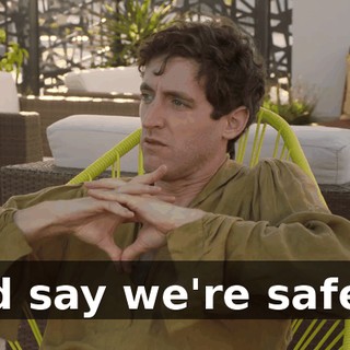 I'd say we're safer.
