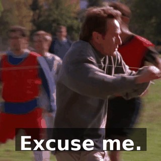 Excuse me.