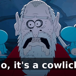 No, it's a cowlick,