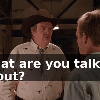 What are you talking about?
