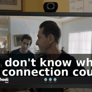 So I don't know where the connection could--
