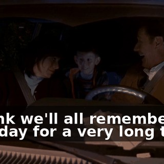 I think we'll all remember this day for a very long time.