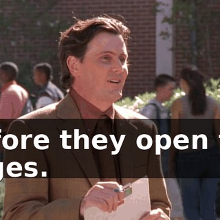 before they open the cages.