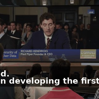 - Good. - ... on developing the first step