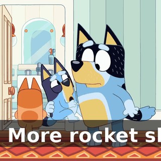 No! More rocket ship!