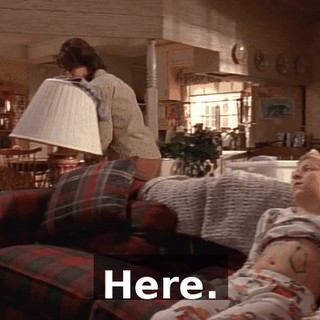 Here.