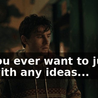 If you ever want to jump in with any ideas...