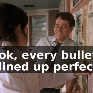 Look, every bulletin is lined up perfectly