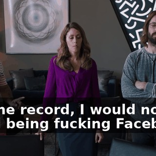 for the record, I would not mind being fucking Facebook.
