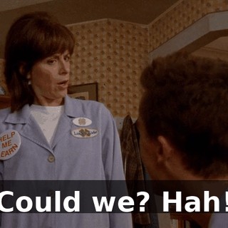 Could we? Hah!