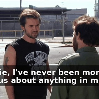 Charlie, I've never been more serious about anything in my life.