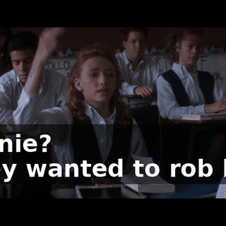 -Joanie? -They wanted to rob him.