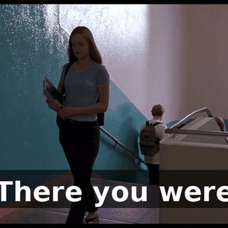 # There you were #