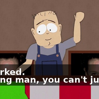 It worked. - Young man, you can't just go