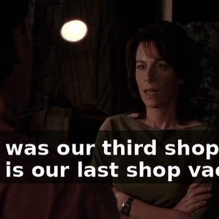 That was our third shop vac. That is our last shop vac.