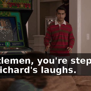 Gentlemen, you're stepping on Richard's laughs.