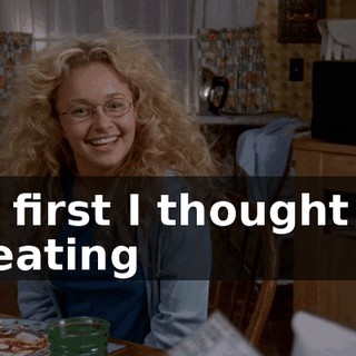 At first I thought of treating