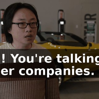 Yes! You're talking to other companies.