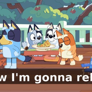 Now I'm gonna relax.