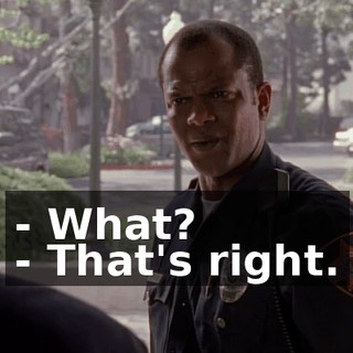 - What? - That's right.