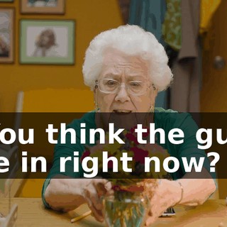 - You think the guys are in right now?
