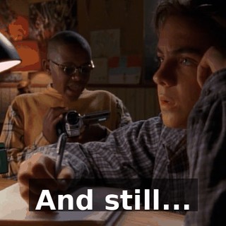 And still...