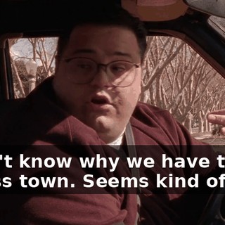 I don't know why we have to go across town. Seems kind of silly.