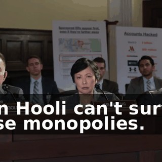 Even Hooli can't survive these monopolies.