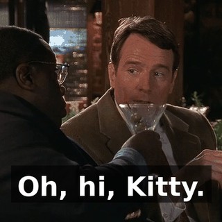 Oh, hi, Kitty.
