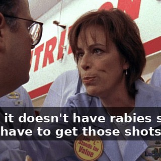 prove it doesn't have rabies so you don't have to get those shots.