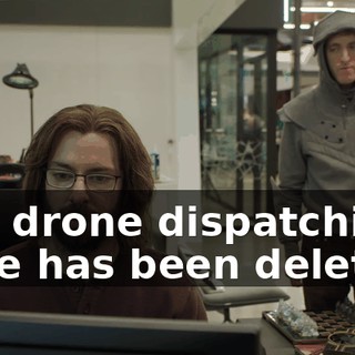 The drone dispatching code has been deleted,