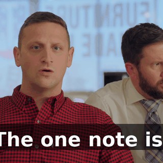 The one note is,