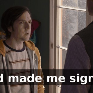 and made me sign it,