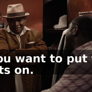 - You want to put the suits on.