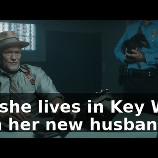 No, she lives in Key West with her new husband.