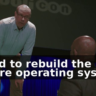 I had to rebuild the entire operating system