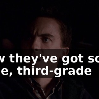 Now they've got some lame, third-grade