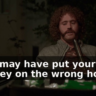 you may have put your money on the wrong horse.