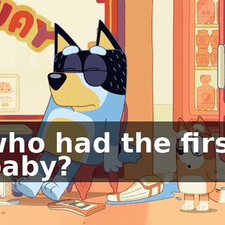 who had the first baby?