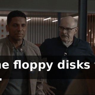 some floppy disks too, so...