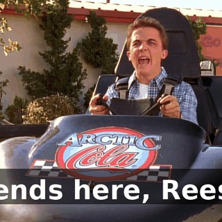 It ends here, Reese!