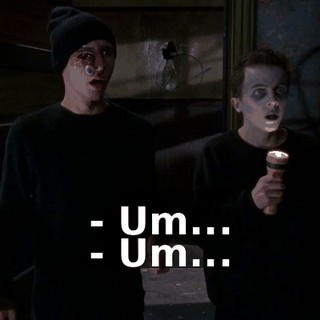 - Um... - Um...