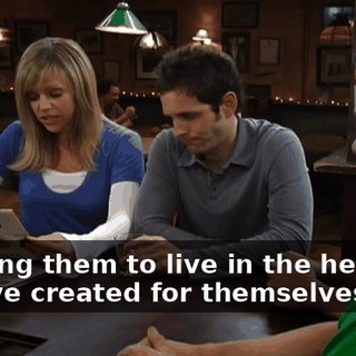 "leaving them to live in the hell that they've created for themselves