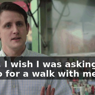 Now, I wish I was asking you to go for a walk with me