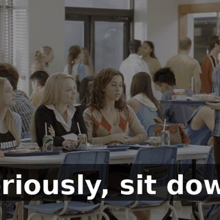 Seriously, sit down.