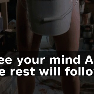♪ Free your mind And the rest will follow ♪