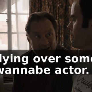 dying over some wannabe actor.