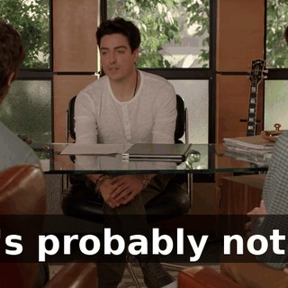 It's probably not...